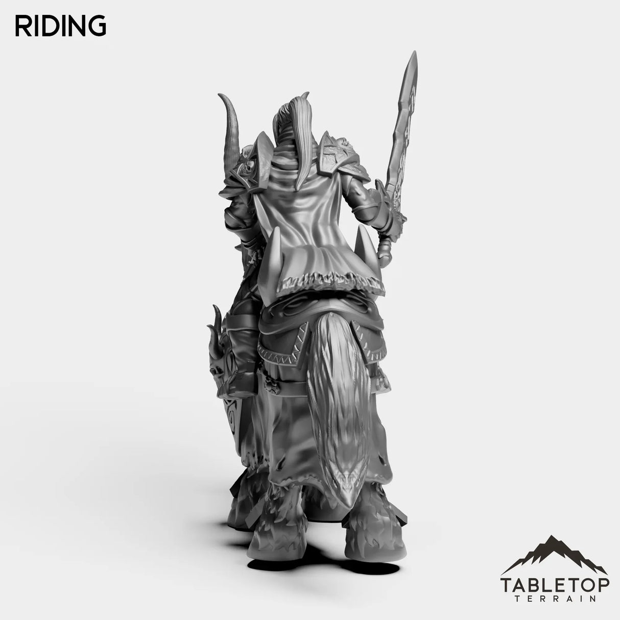 Tabletop Terrain Miniature Horseman Boss 3