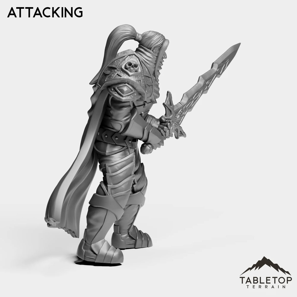 Tabletop Terrain Miniature Horseman Boss 3