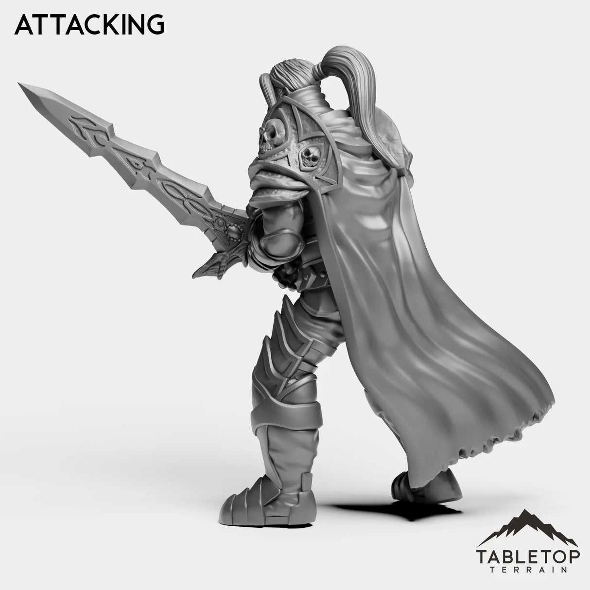 Tabletop Terrain Miniature Horseman Boss 3