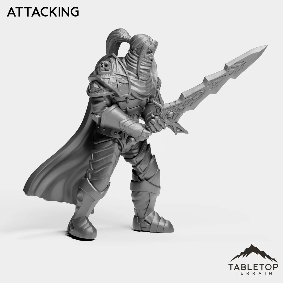 Tabletop Terrain Miniature Horseman Boss 3