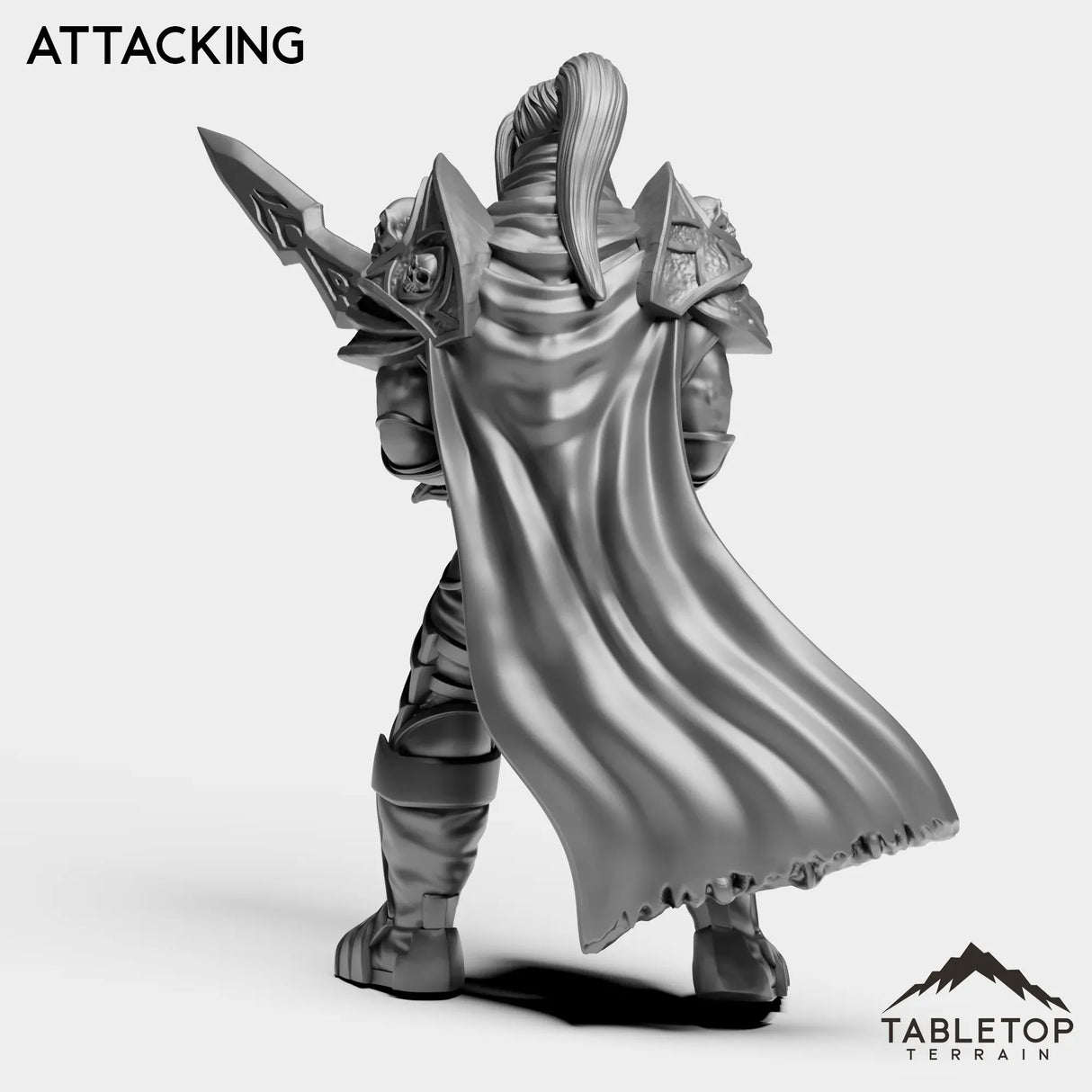 Tabletop Terrain Miniature Horseman Boss 3