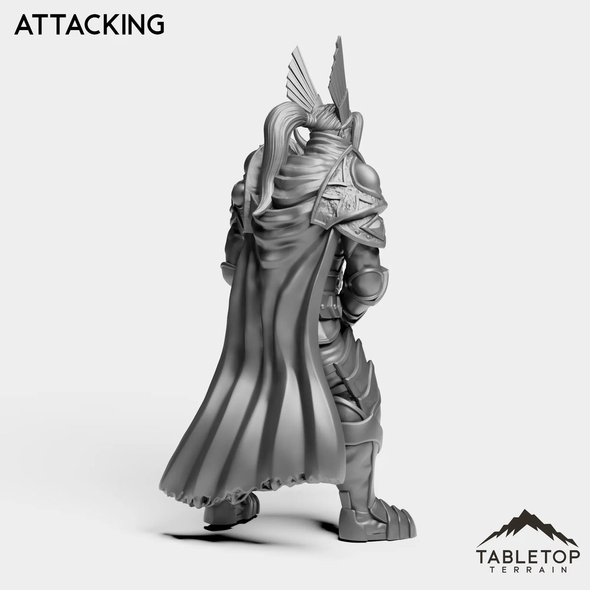 Tabletop Terrain Miniature Horseman Boss 4