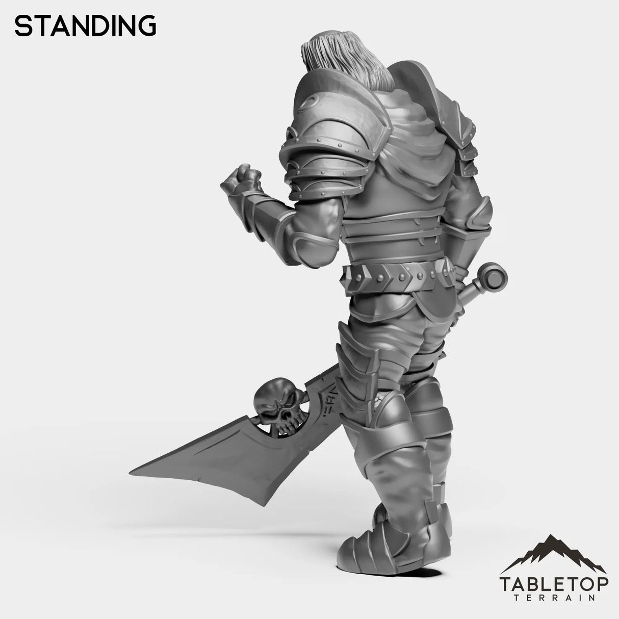 Tabletop Terrain Miniature Horseman Boss 5