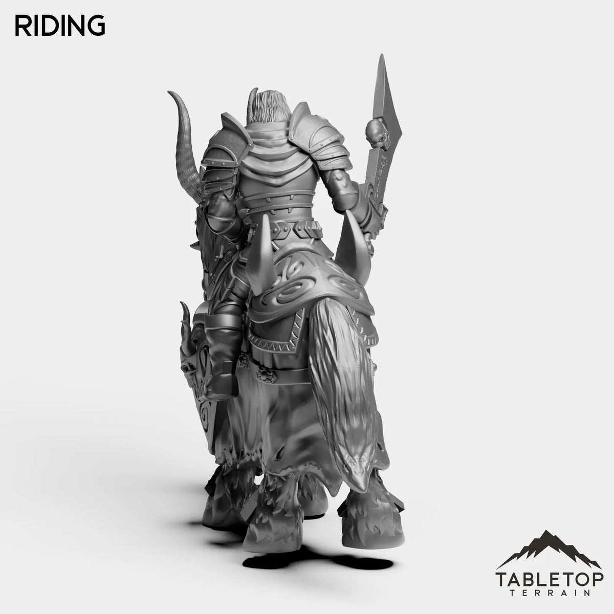 Tabletop Terrain Miniature Horseman Boss 5
