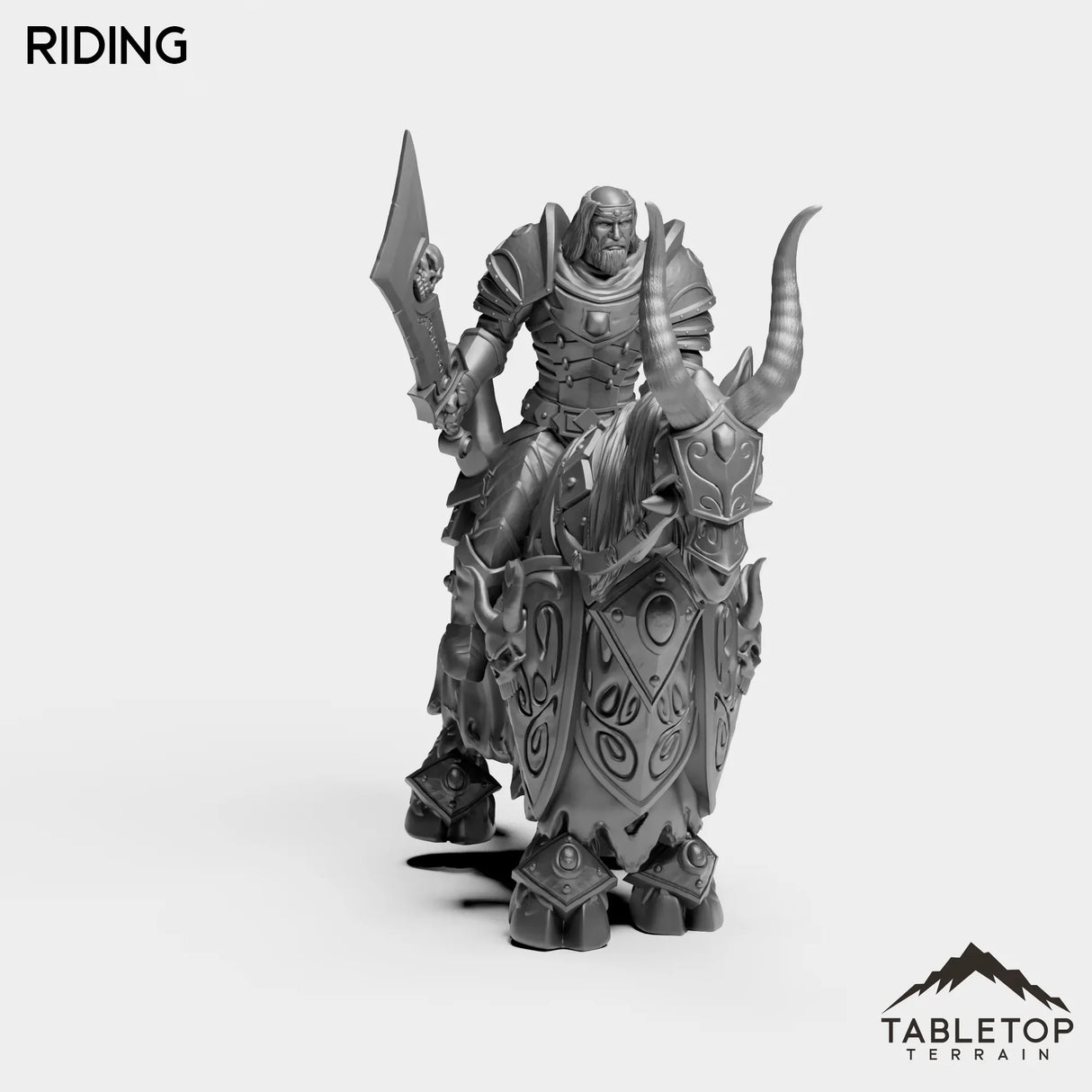 Tabletop Terrain Miniature Horseman Boss 5