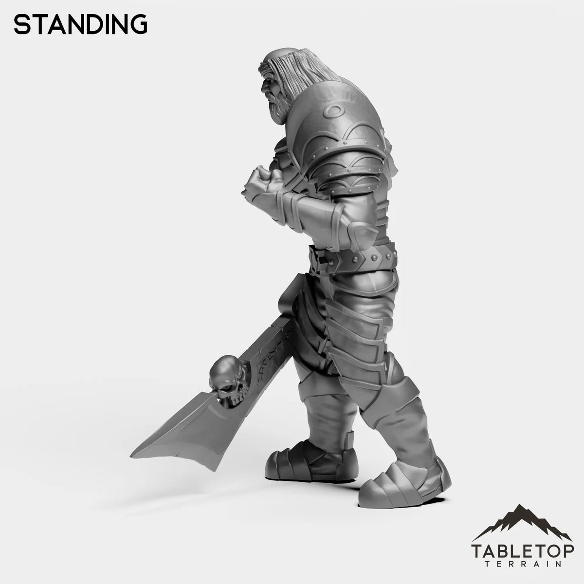 Tabletop Terrain Miniature Horseman Boss 5