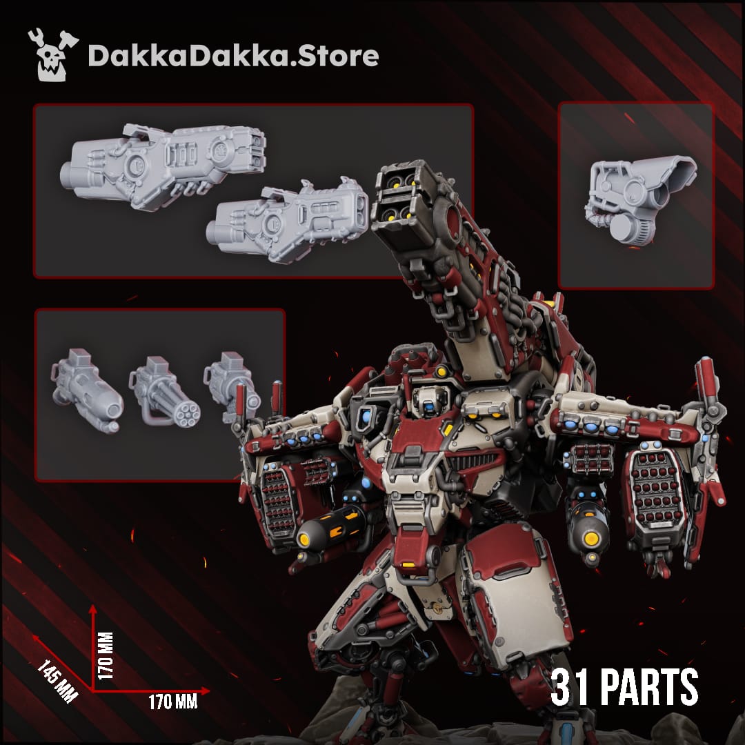 Tabletop Terrain Miniature HT-77 Skyrend