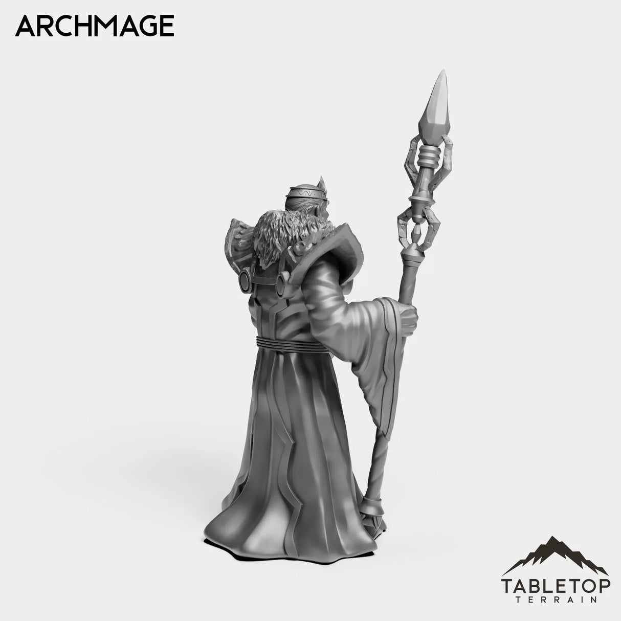 Tabletop Terrain Miniature Human Archmage