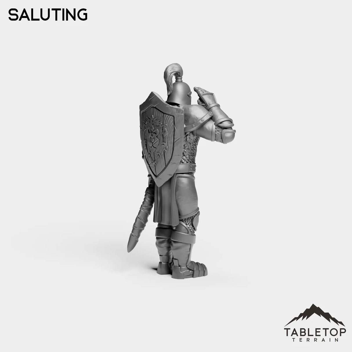 Tabletop Terrain Miniature Human Guard