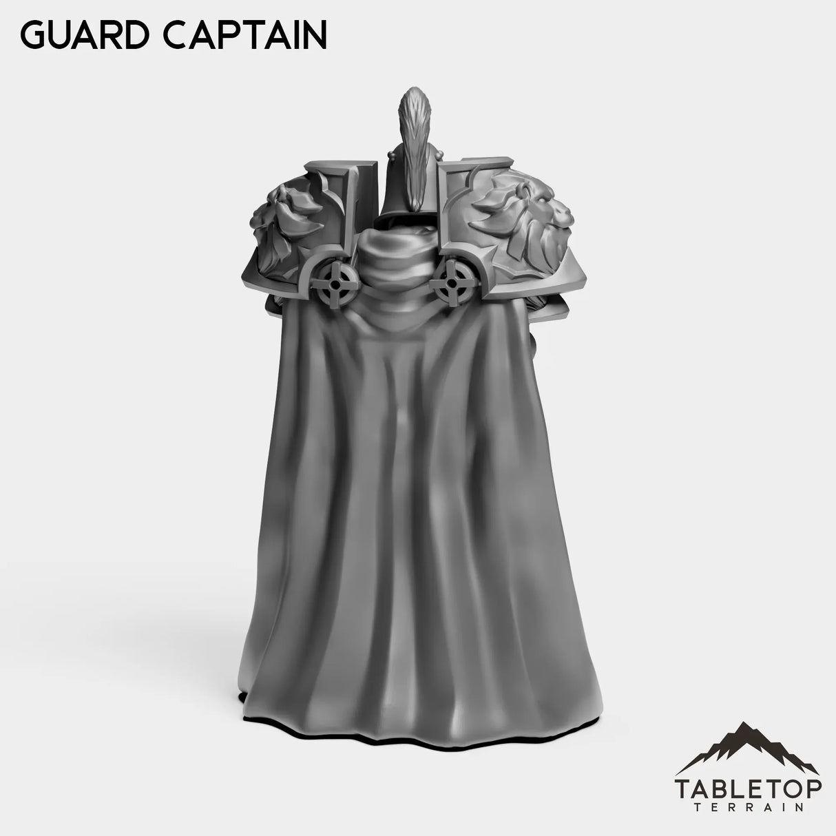 Tabletop Terrain Miniature Human Guard Captain