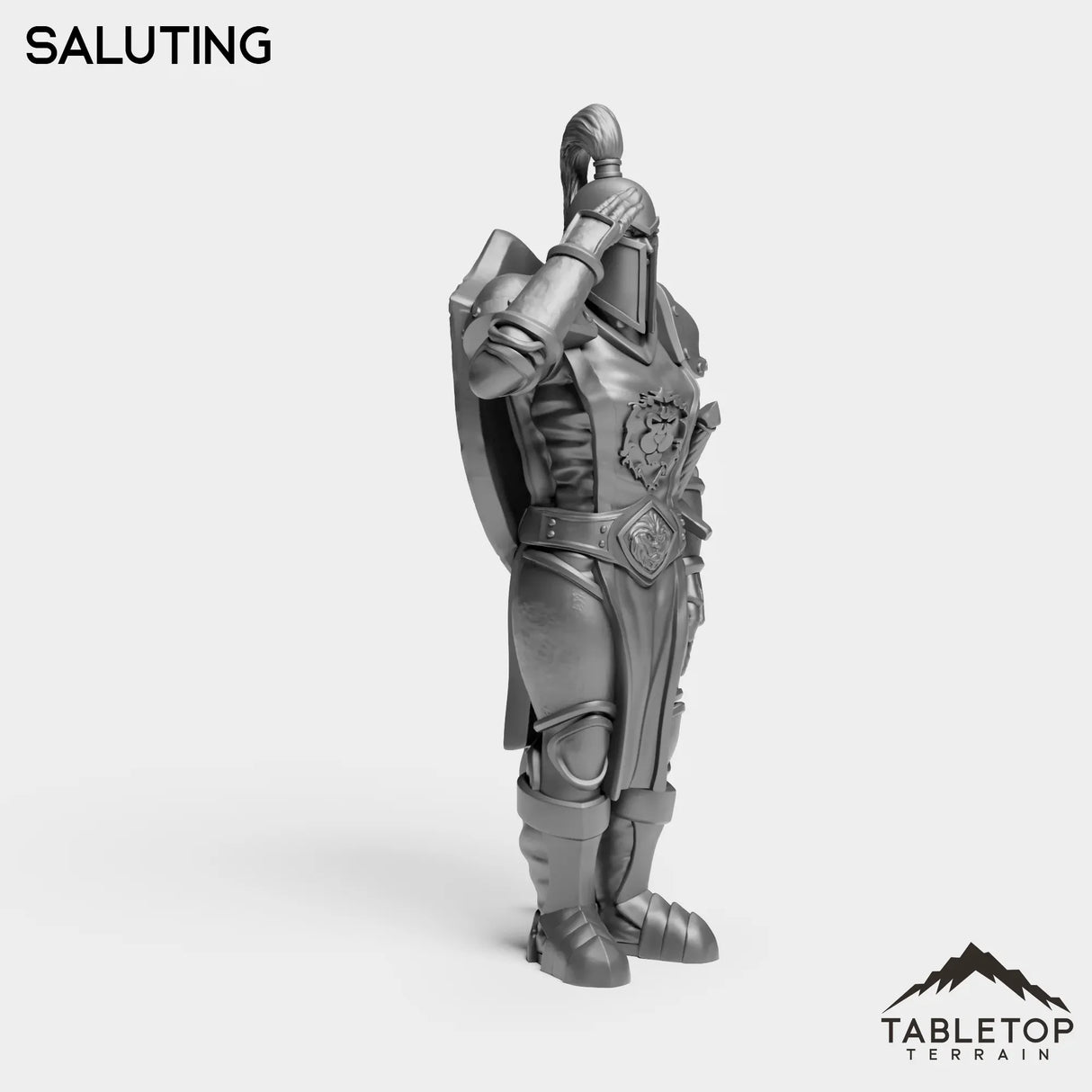 Tabletop Terrain Miniature Human Guard Female