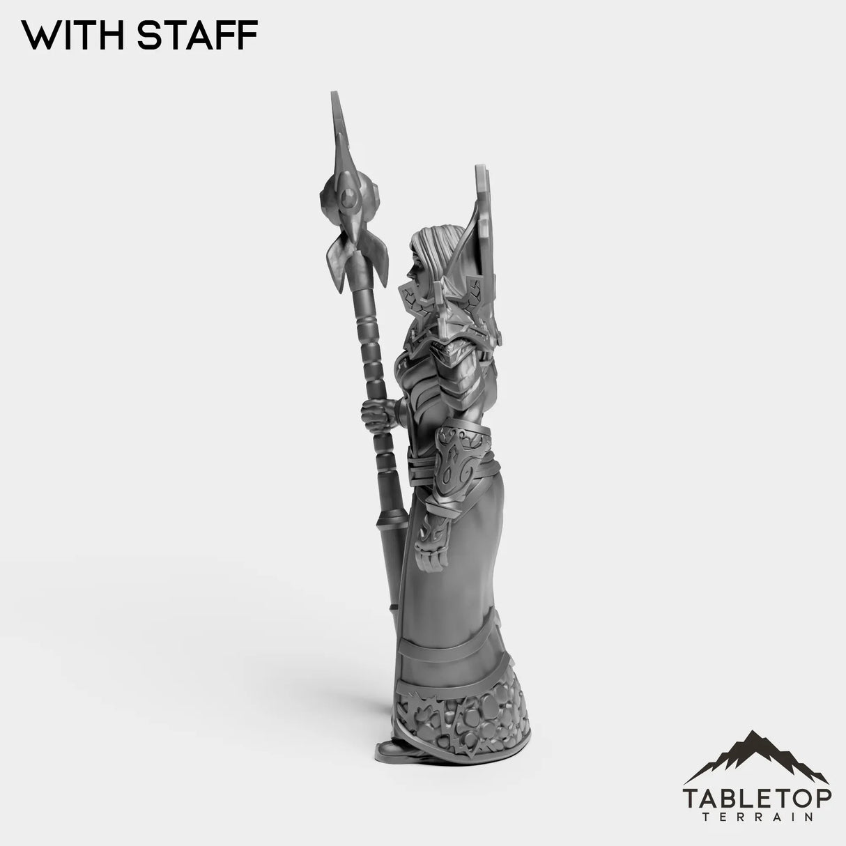 Tabletop Terrain Miniature Human Mage Tier 1 Female
