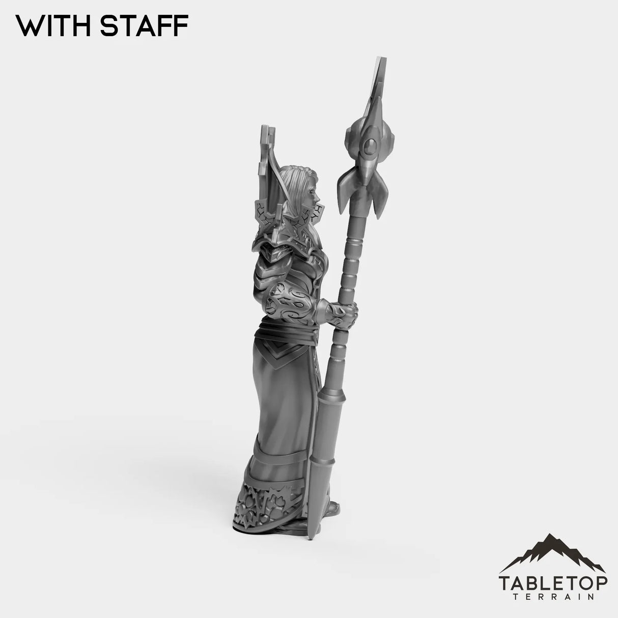 Tabletop Terrain Miniature Human Mage Tier 1 Female