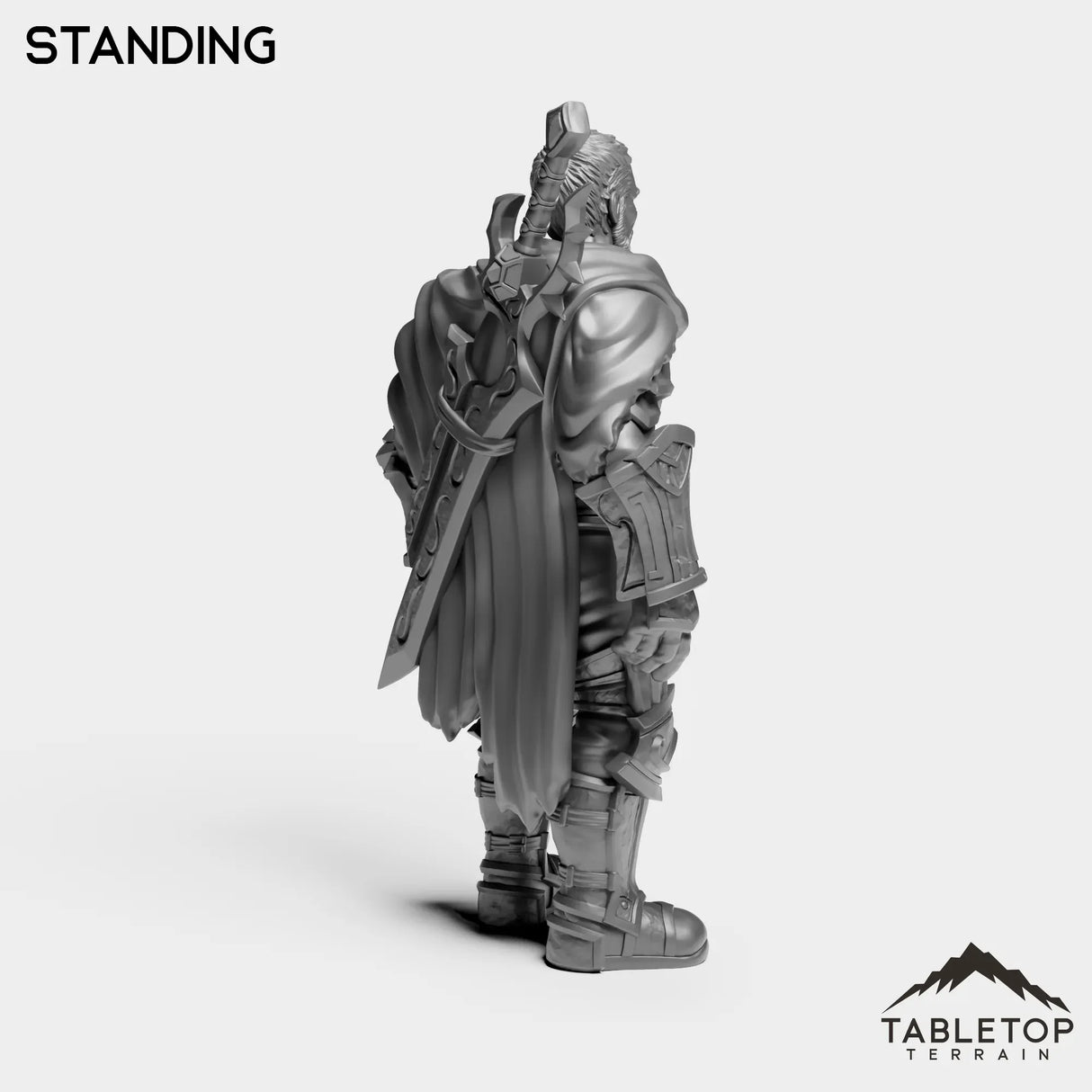 Tabletop Terrain Miniature Human Priest Emperor