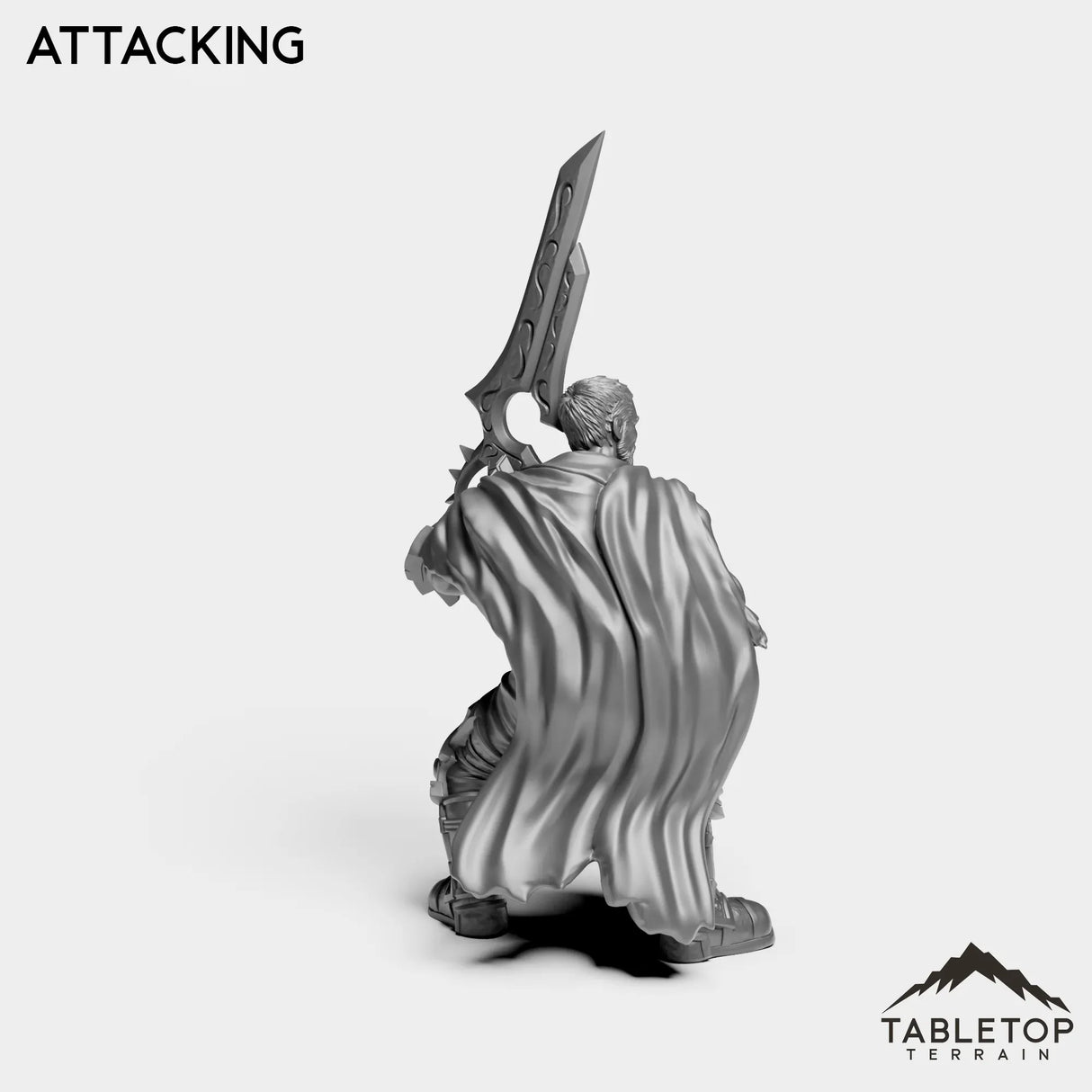 Tabletop Terrain Miniature Human Priest Emperor