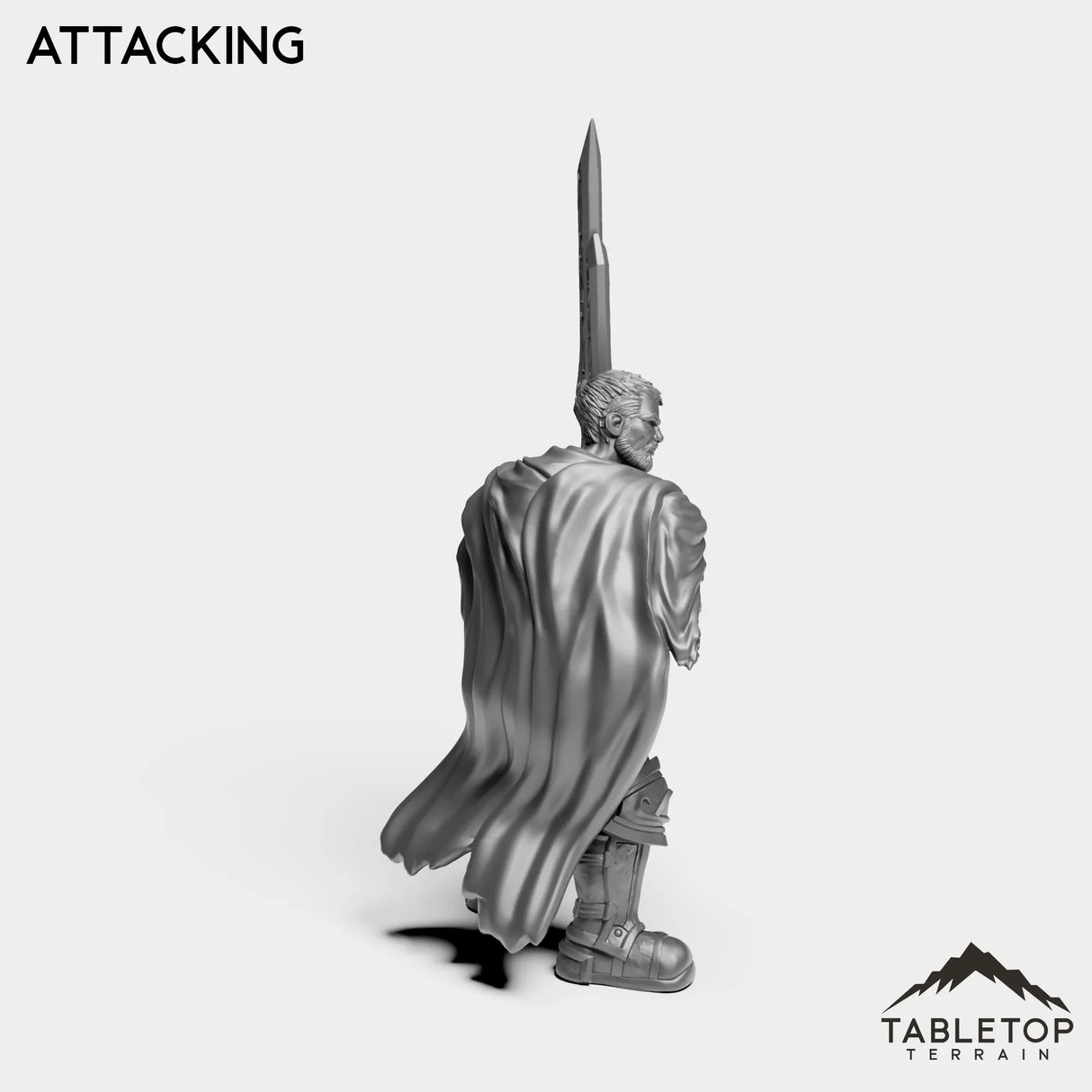 Tabletop Terrain Miniature Human Priest Emperor