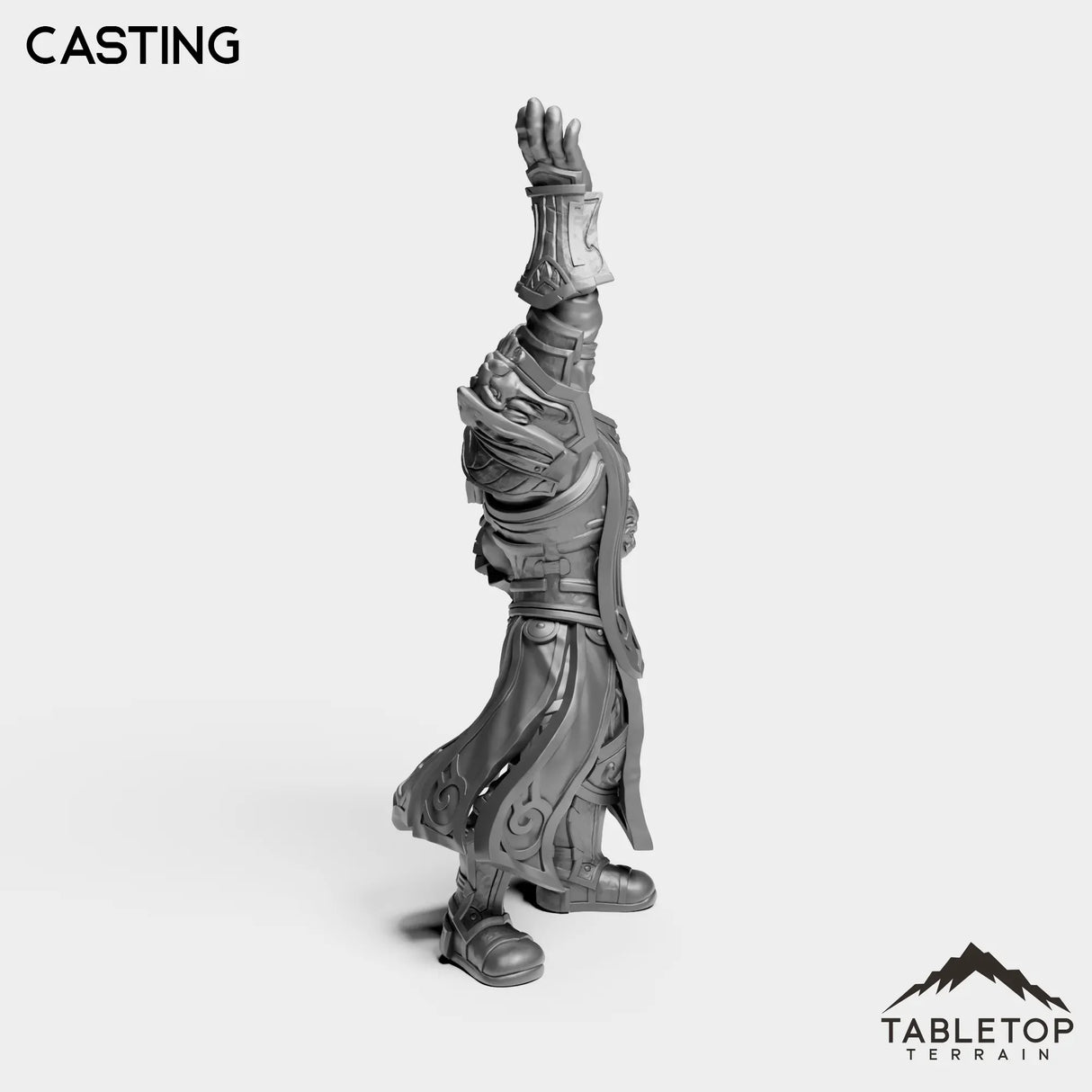 Tabletop Terrain Miniature Human Priest King