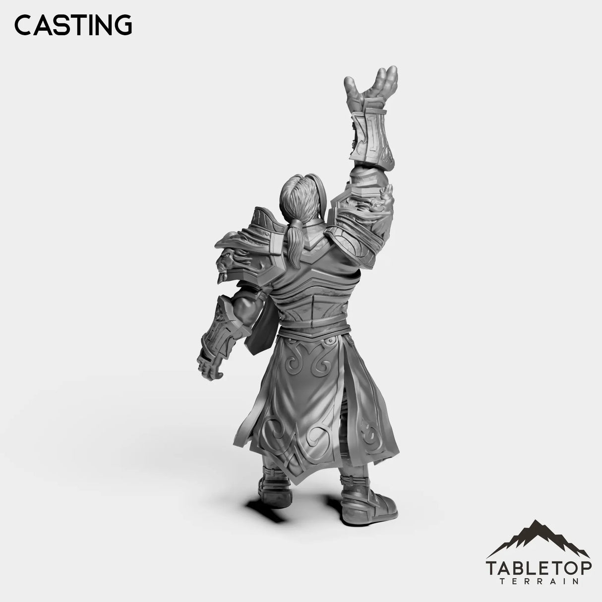 Tabletop Terrain Miniature Human Priest King