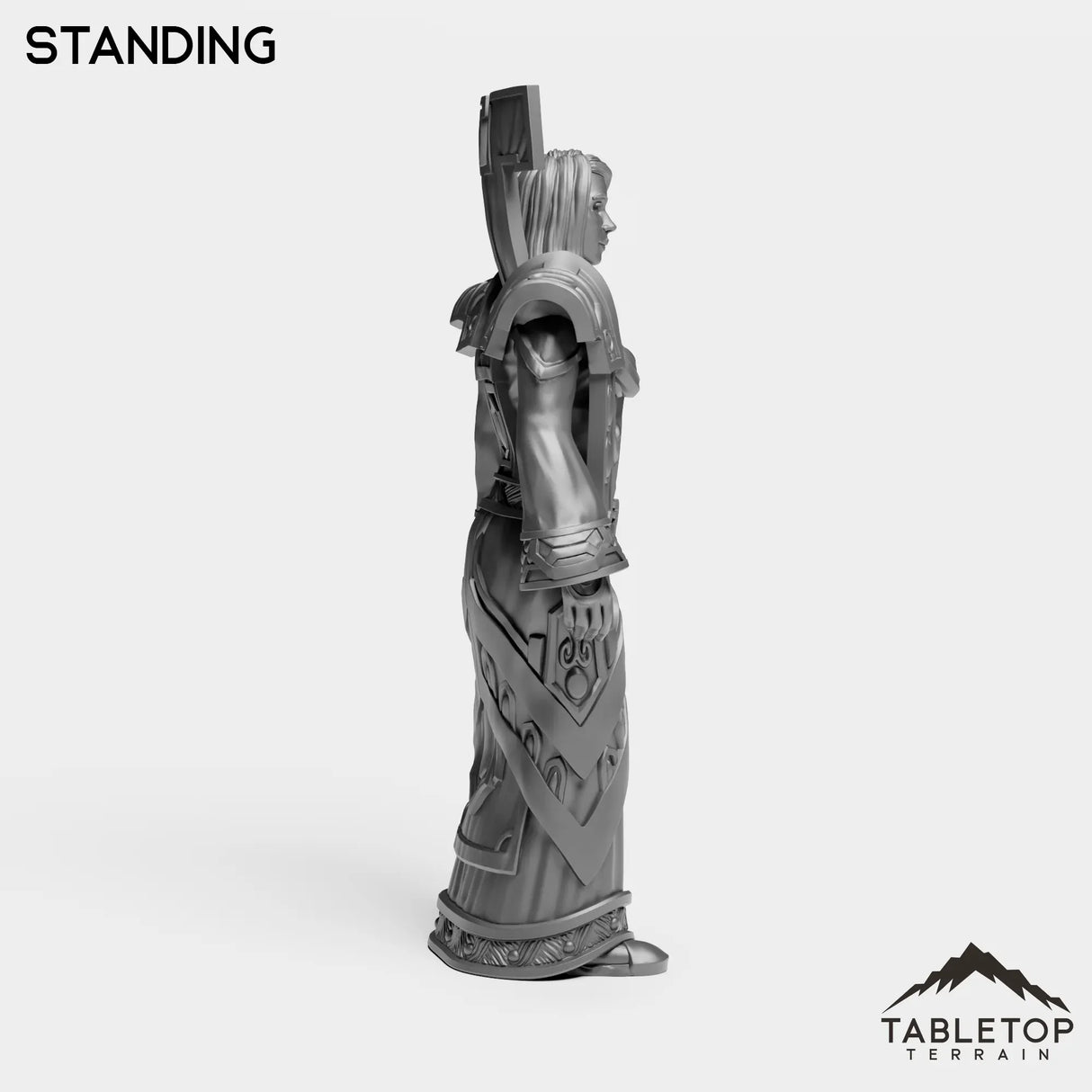 Tabletop Terrain Miniature Human Priest Tier 1 Female