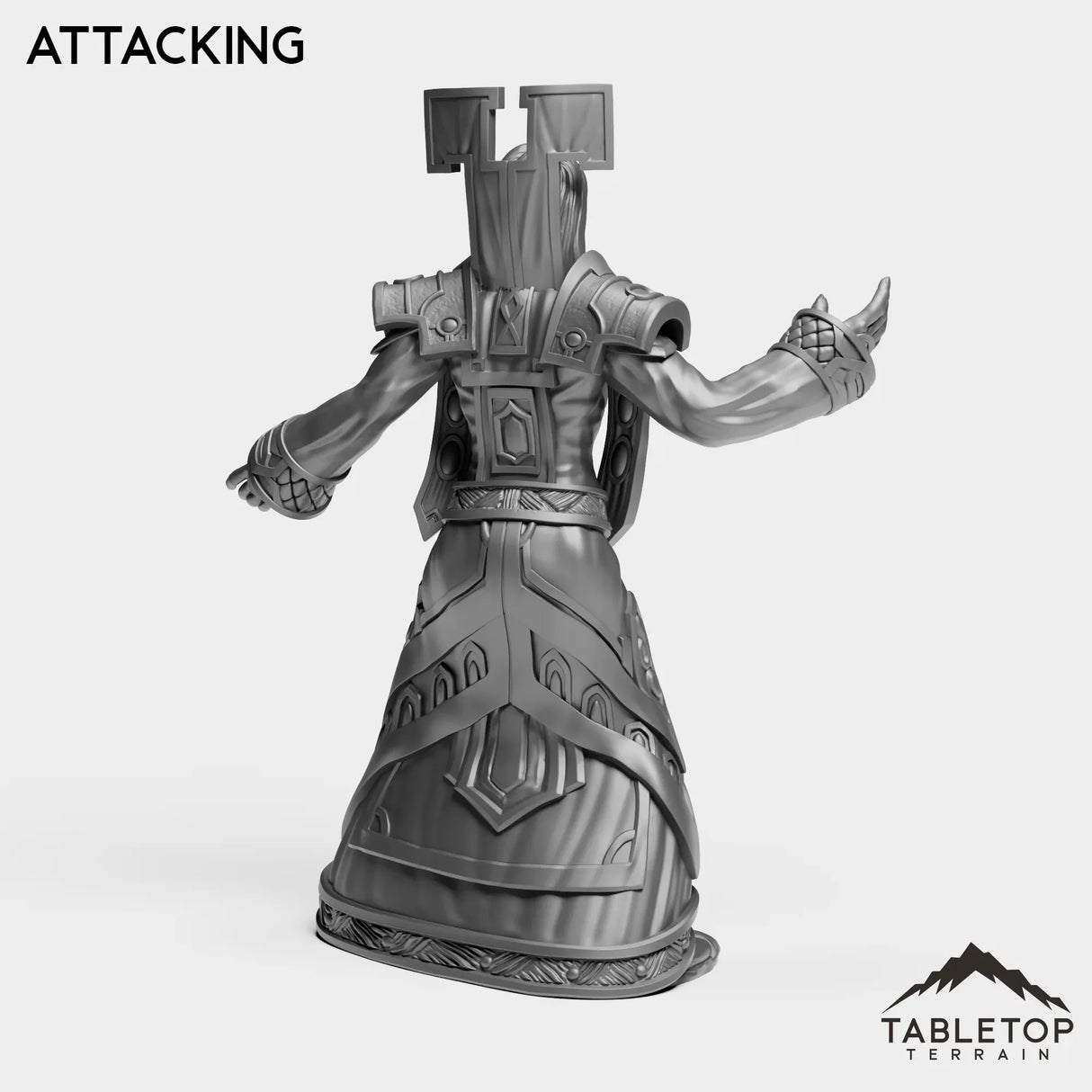Tabletop Terrain Miniature Human Priest Tier 1 Female