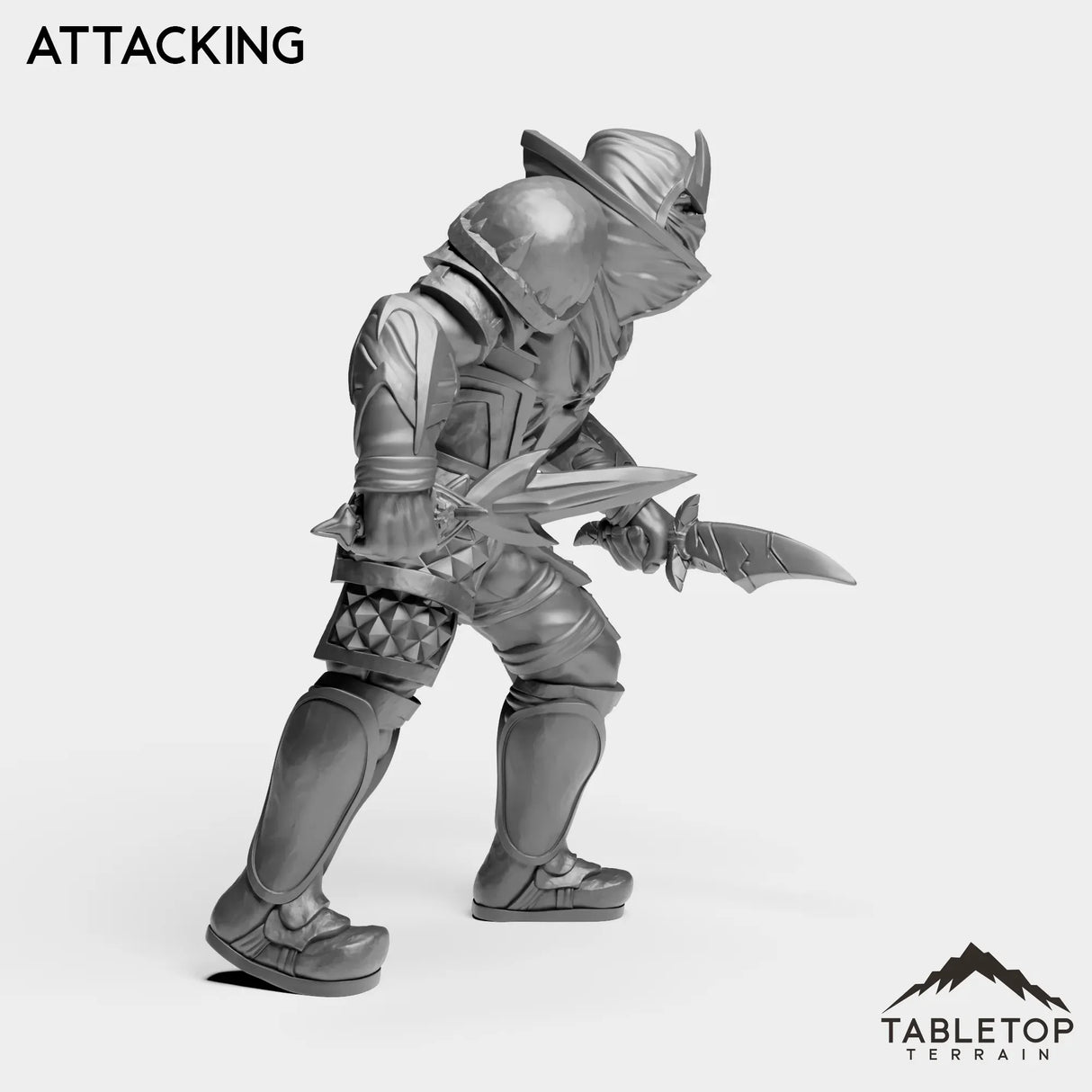 Tabletop Terrain Miniature Human Rogue Tier 1