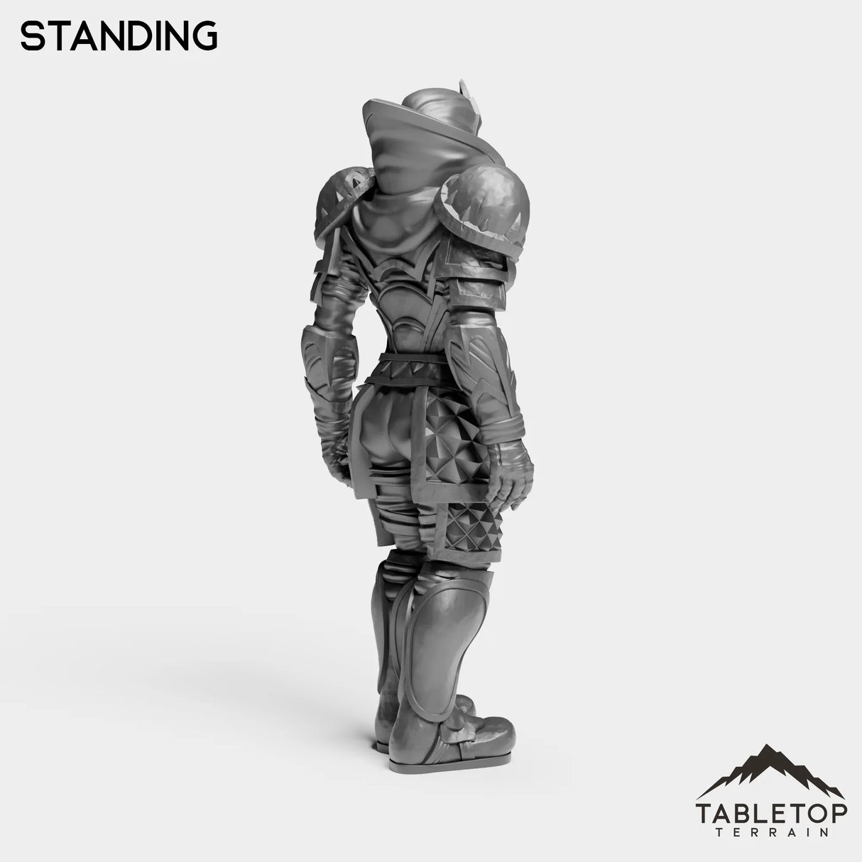 Tabletop Terrain Miniature Human Rogue Tier 1 Female