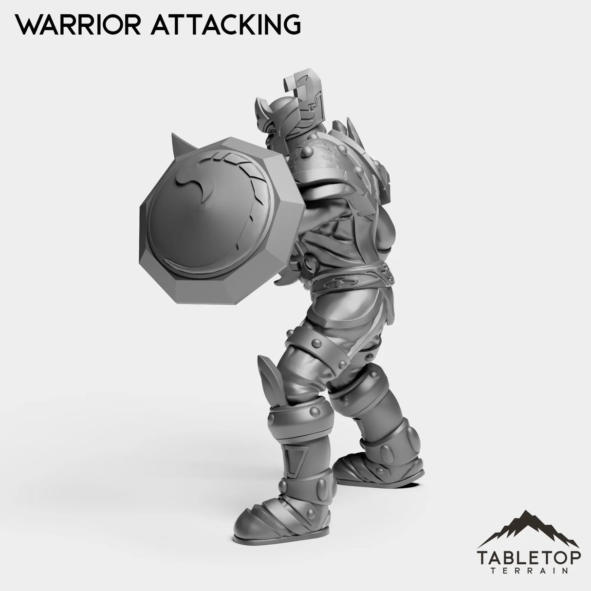Tabletop Terrain Miniature Human Valor Warrior