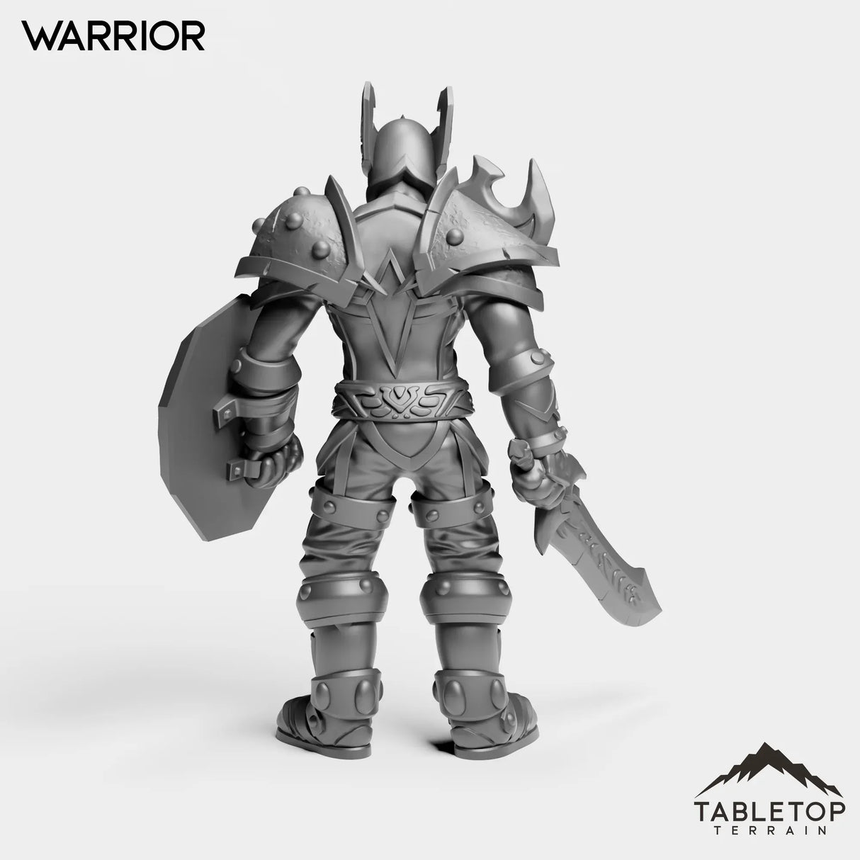 Tabletop Terrain Miniature Human Valor Warrior