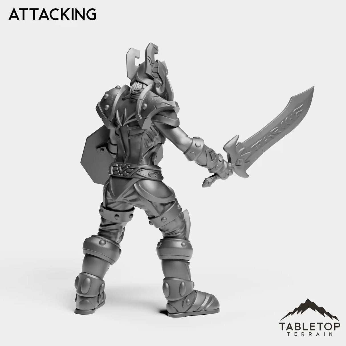 Tabletop Terrain Miniature Human Valor Warrior Female