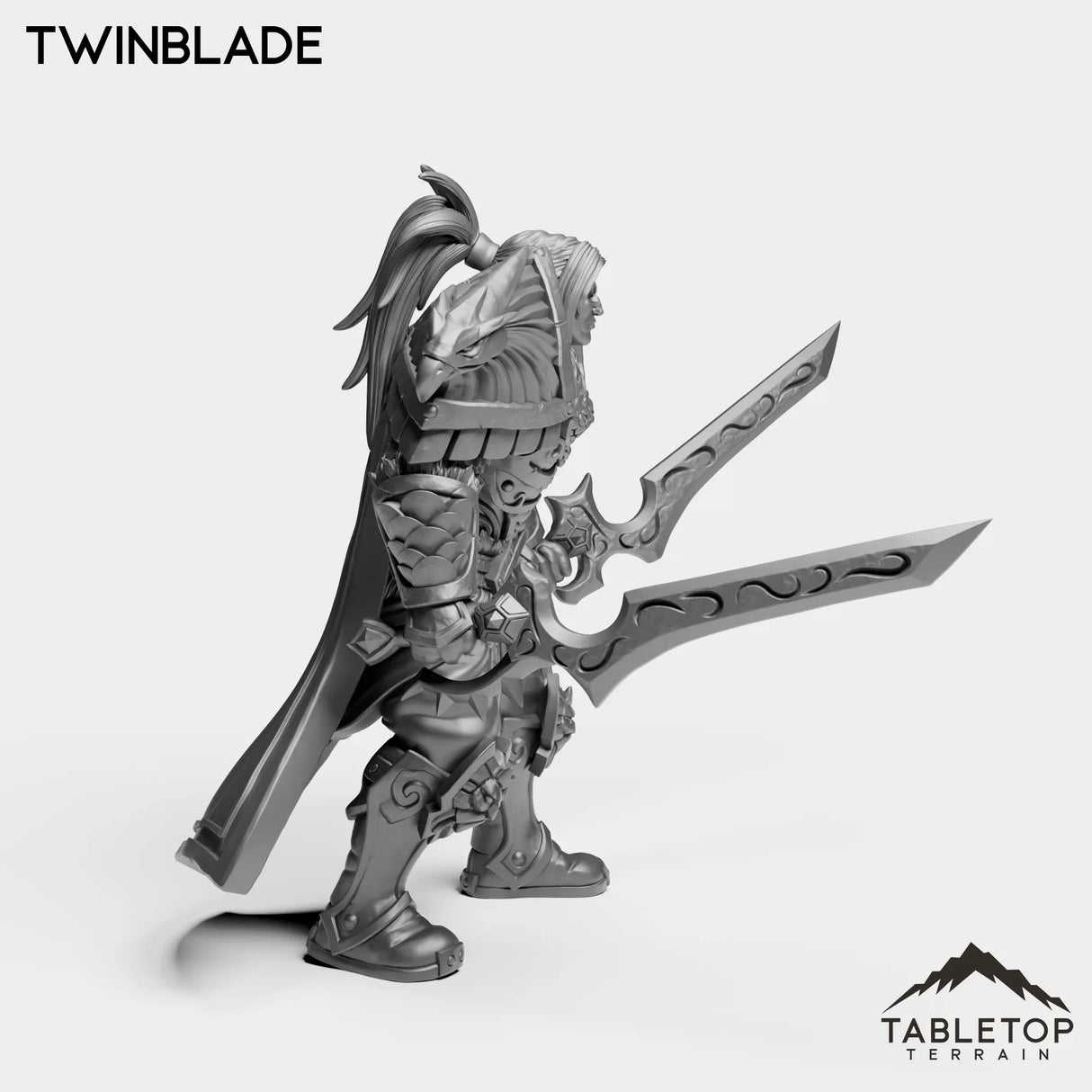 Tabletop Terrain Miniature Human Warrior King