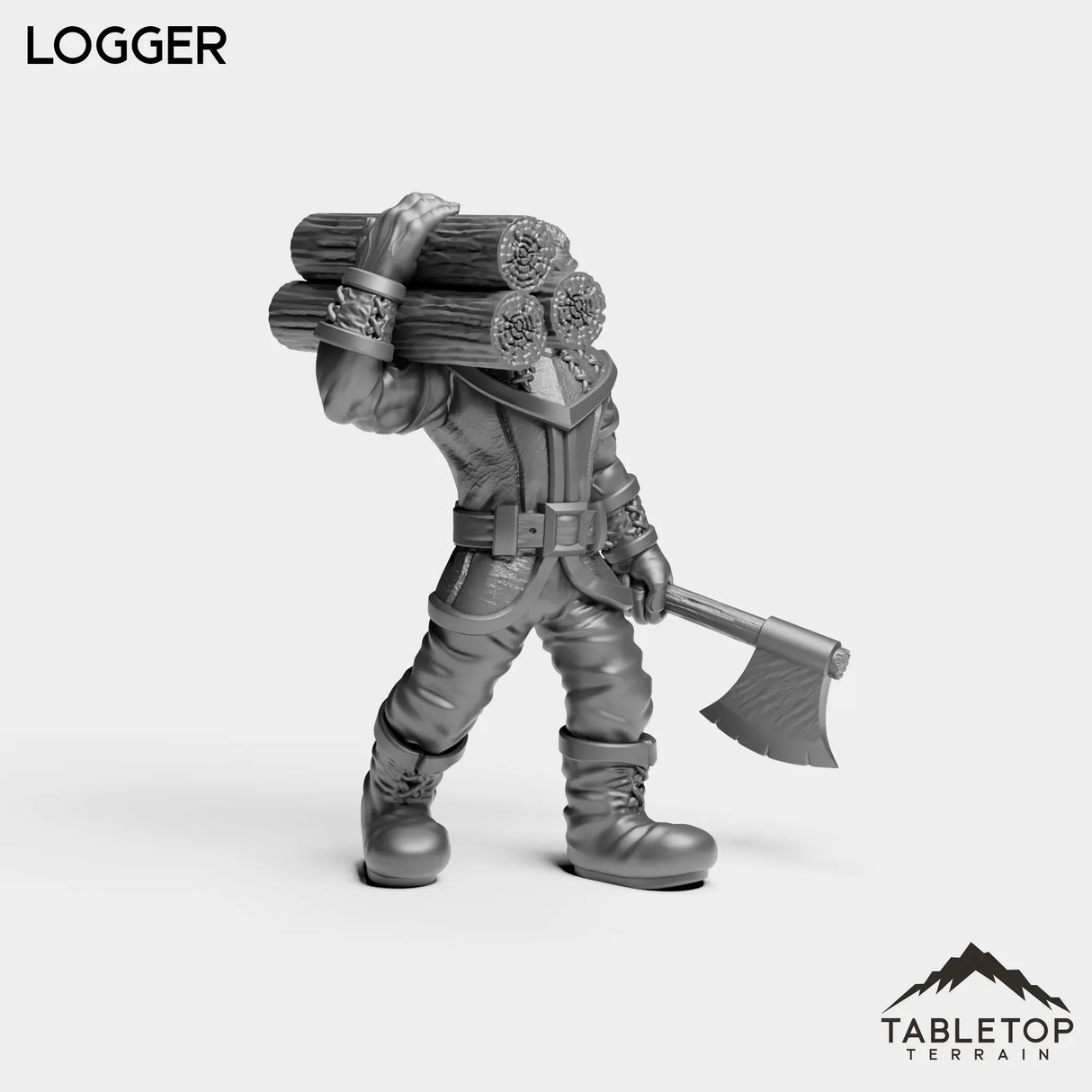 Tabletop Terrain Miniature Human Worker