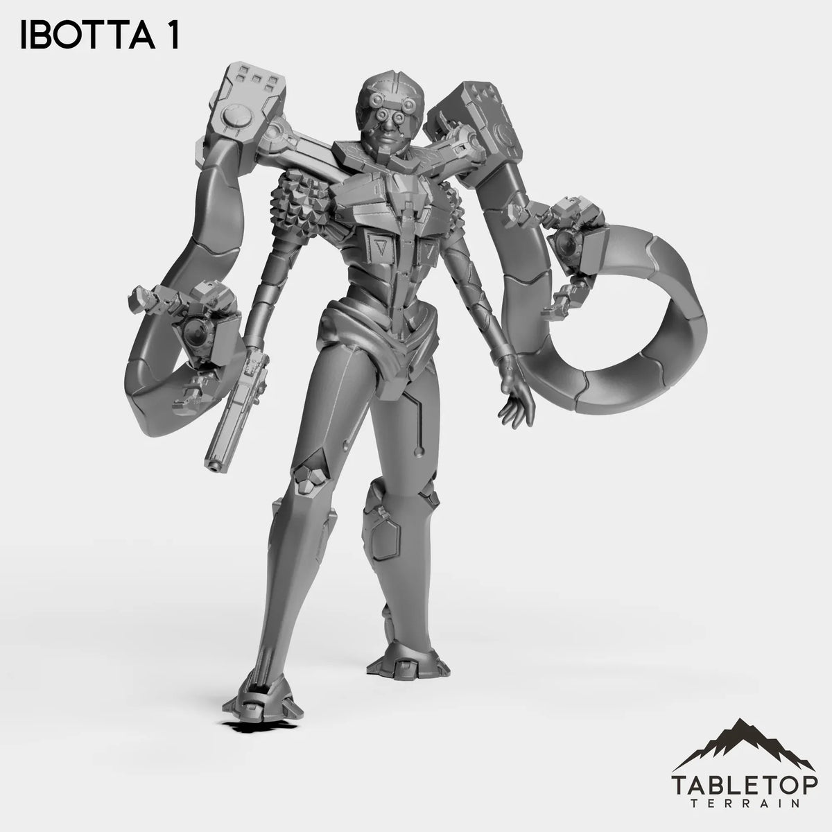 Tabletop Terrain Miniature Ibbota - Human Hybrids