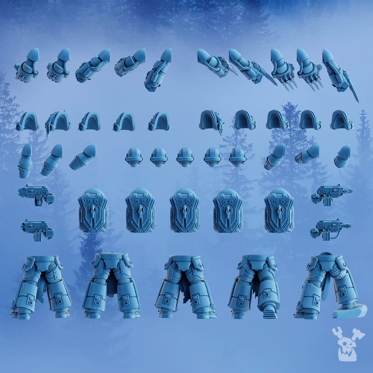 Tabletop Terrain Miniature Icebreakers (build kit)