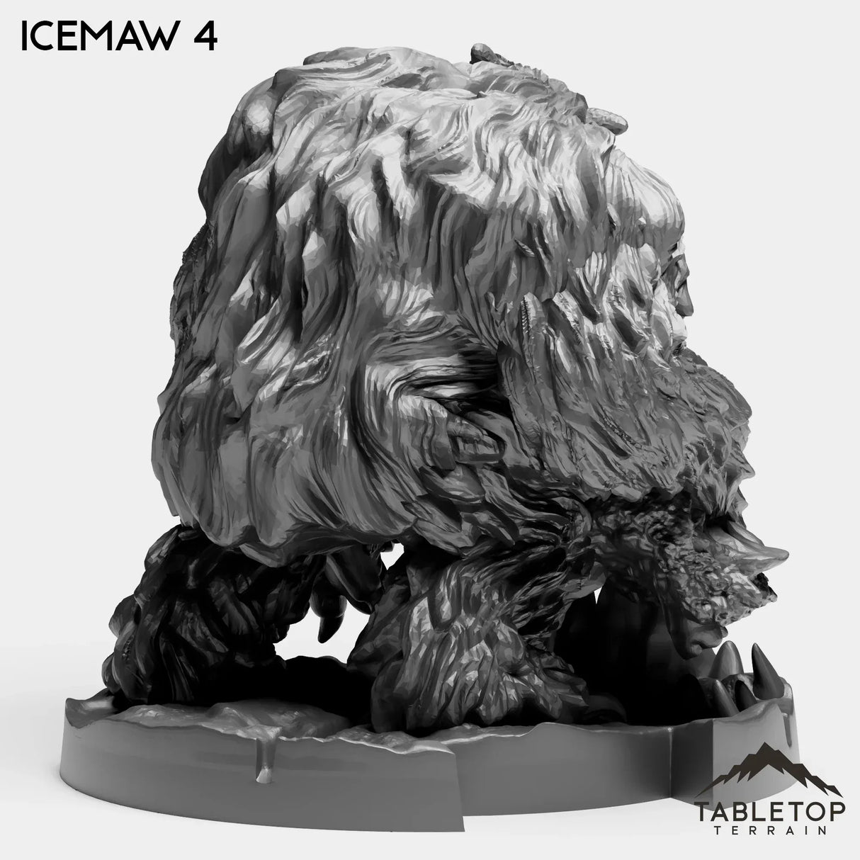Tabletop Terrain Miniature Icemaw Cohort