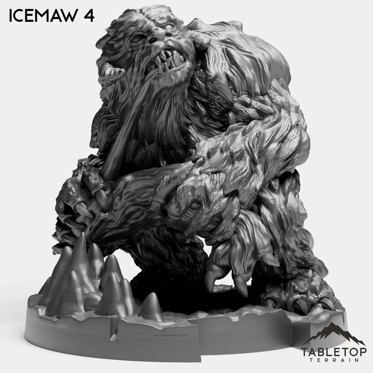 Tabletop Terrain Miniature Icemaw Cohort