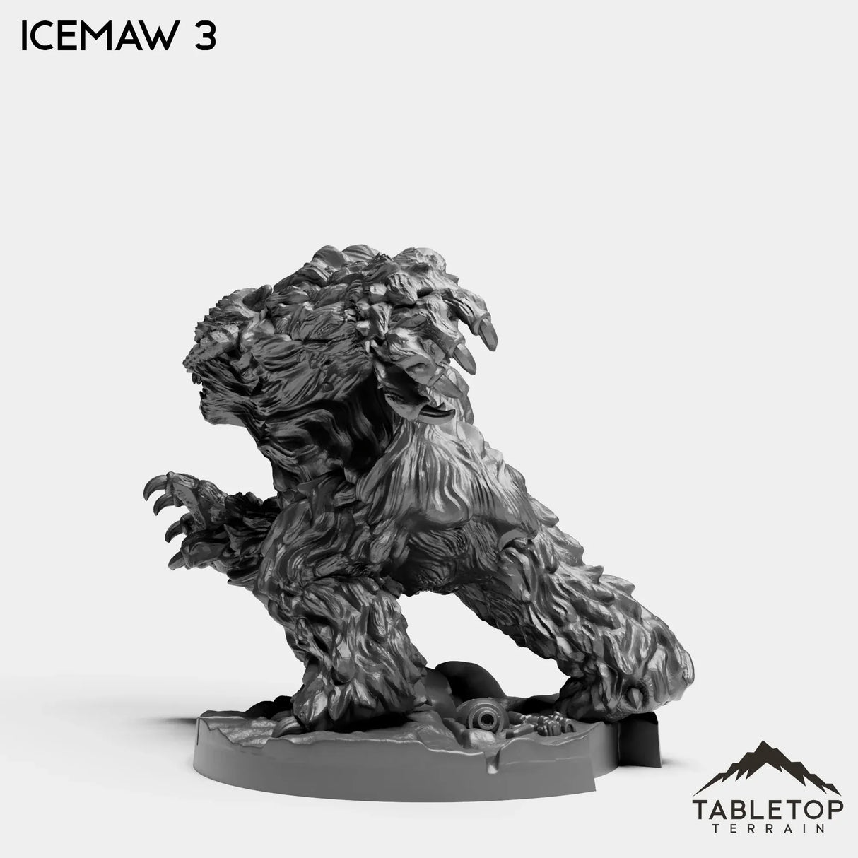 Tabletop Terrain Miniature Icemaw Cohort