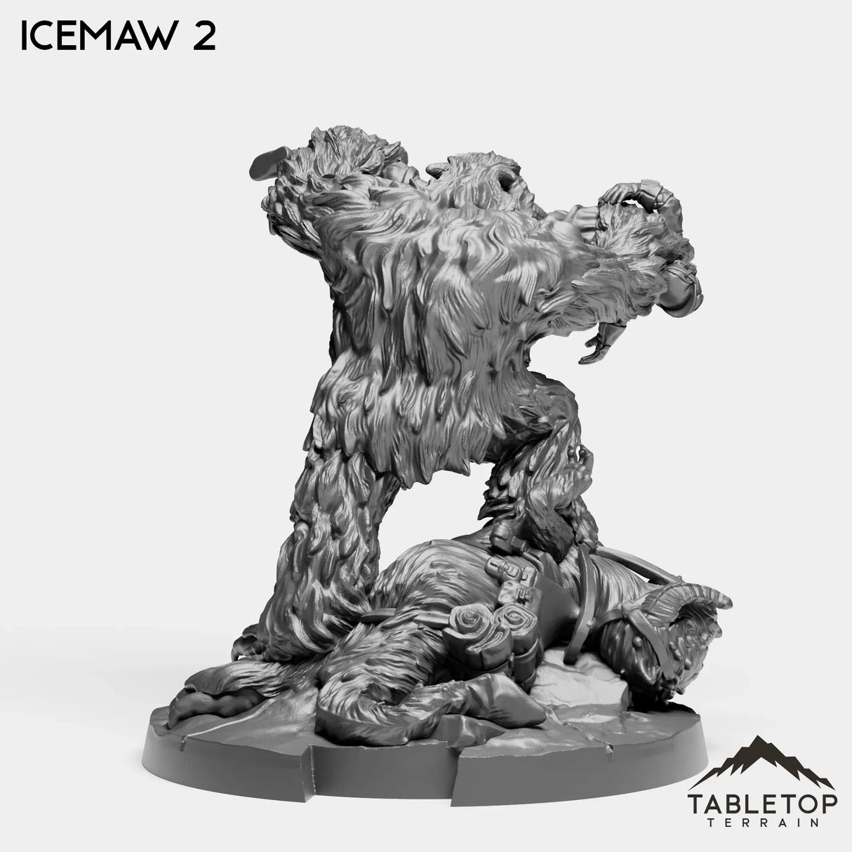 Tabletop Terrain Miniature Icemaw Cohort