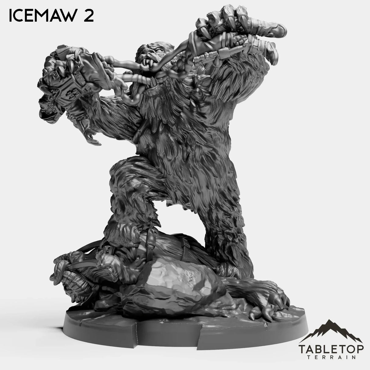 Tabletop Terrain Miniature Icemaw Cohort