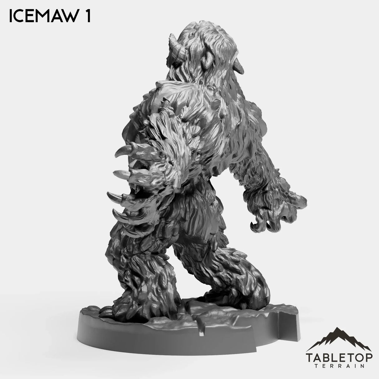 Tabletop Terrain Miniature Icemaw Cohort