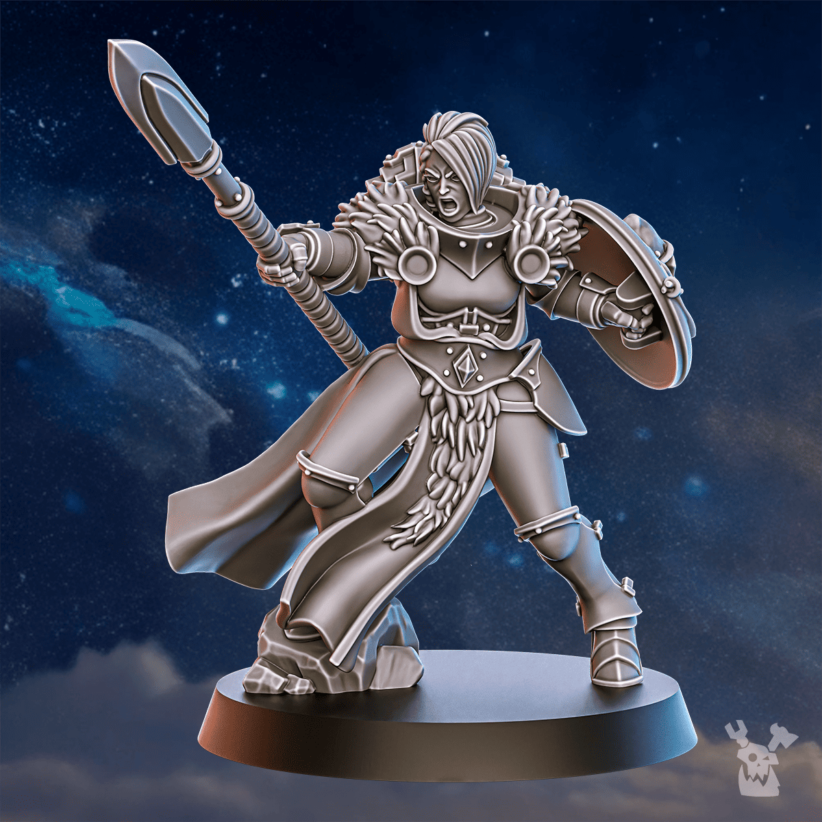 Tabletop Terrain Miniature Icewall Squad x10 (pre-assembled)