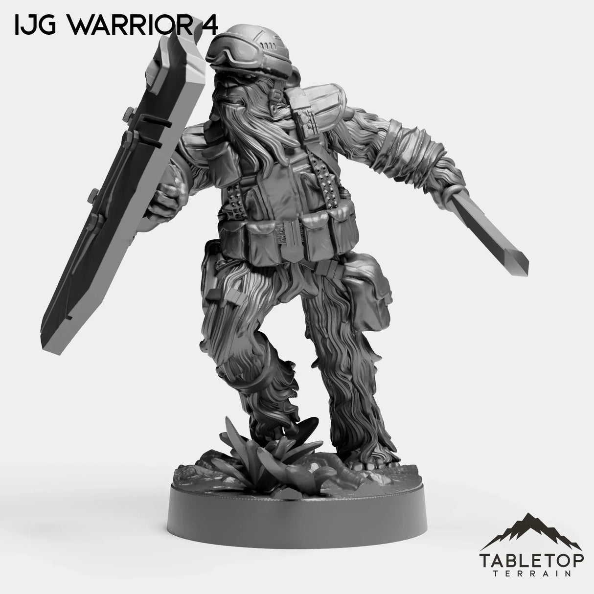 Tabletop Terrain Miniature IJG Warriors