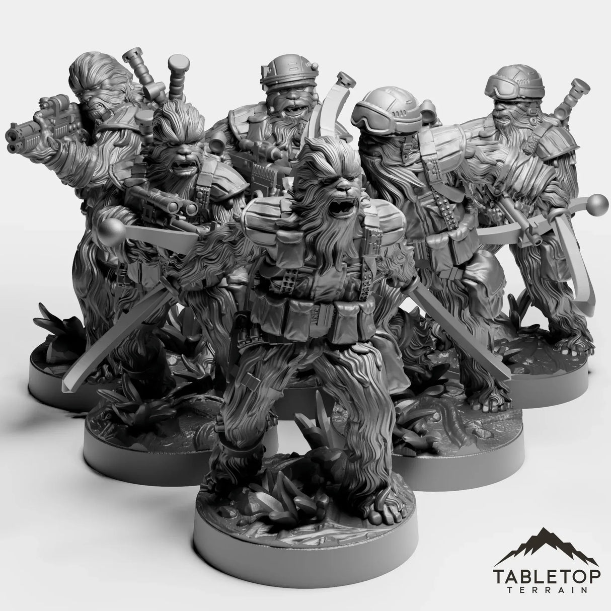 Tabletop Terrain Miniature IJG Warriors