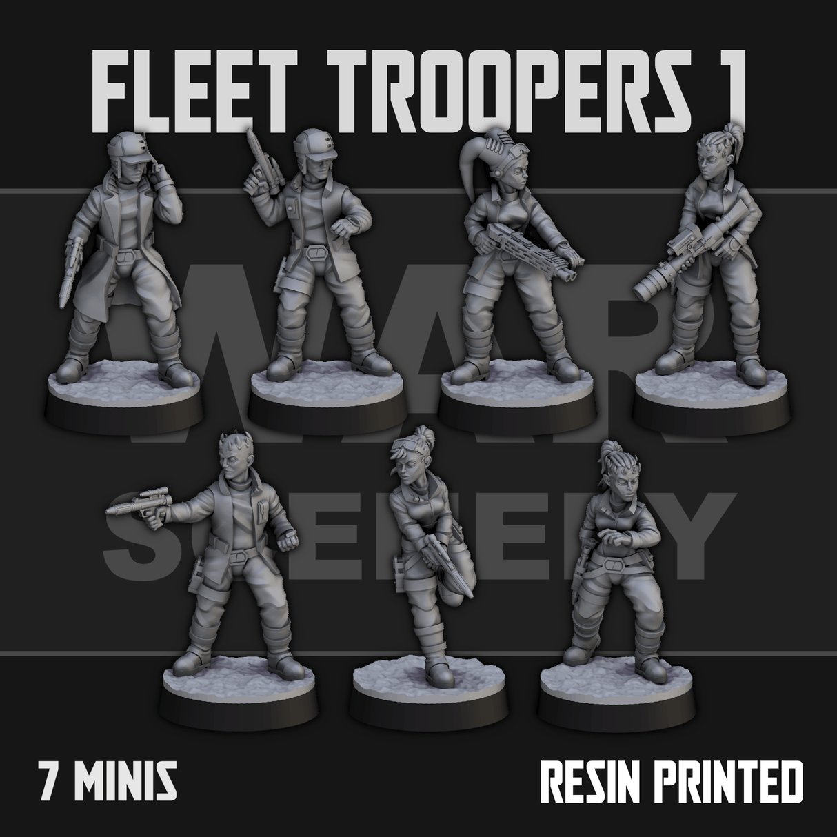 Tabletop Terrain Miniature Insurgent Fleet Troopers 1