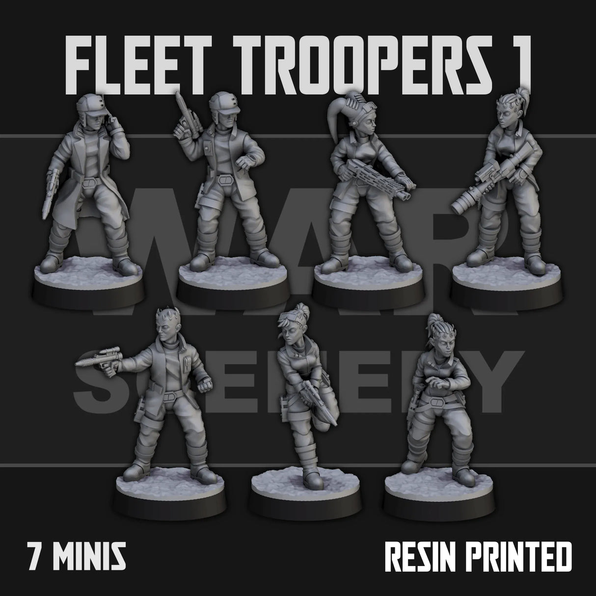 Tabletop Terrain Miniature Insurgent Fleet Troopers 1