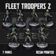 Tabletop Terrain Miniature Insurgent Fleet Troopers 2