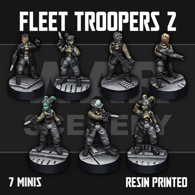 Tabletop Terrain Miniature Insurgent Fleet Troopers 2