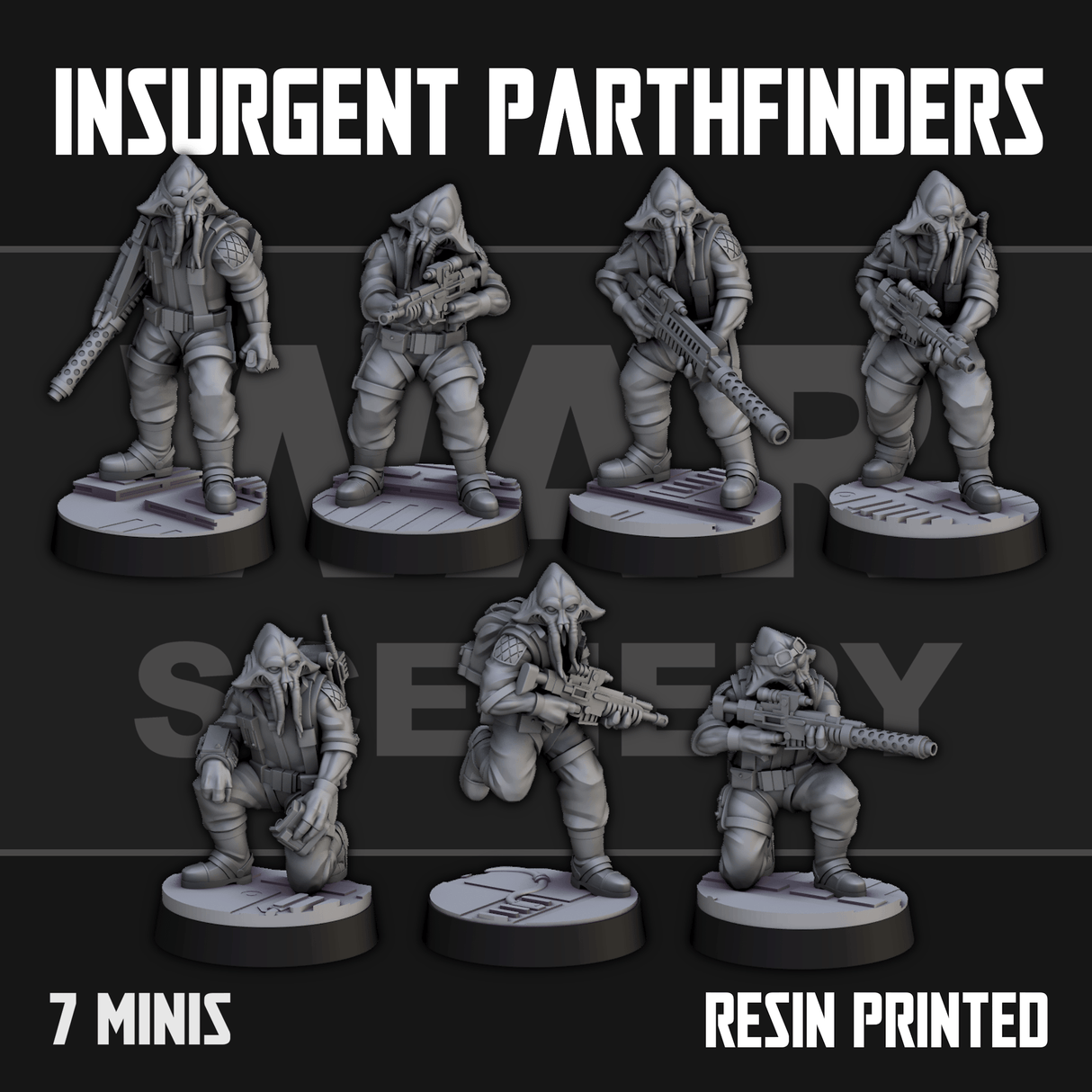 Tabletop Terrain Miniature Insurgent Pathfinders