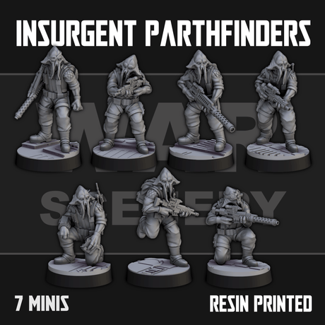 Tabletop Terrain Miniature Insurgent Pathfinders