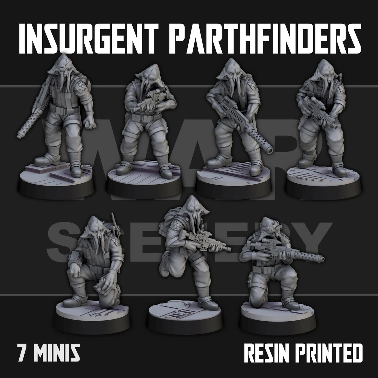Tabletop Terrain Miniature Insurgent Pathfinders