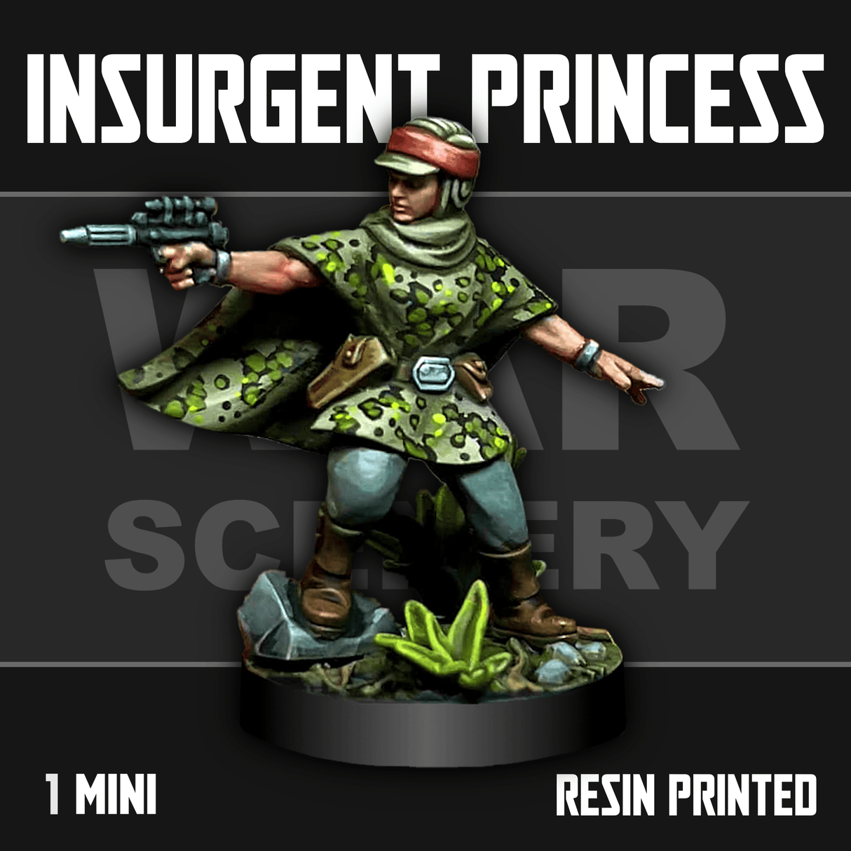 Tabletop Terrain Miniature Insurgent Princess